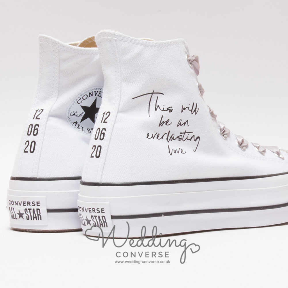 All Star personalizáveis para noivas