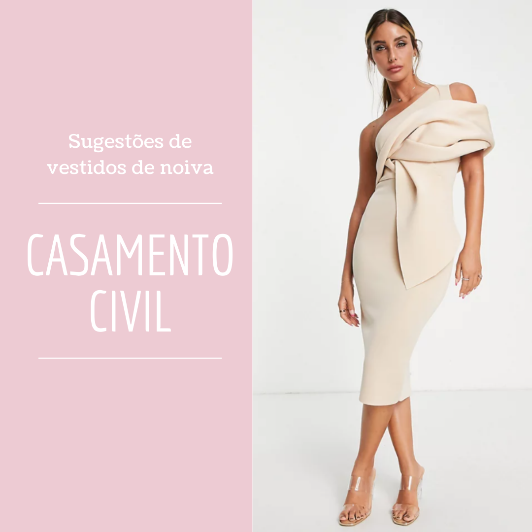 Sugestões de vestidos de noiva